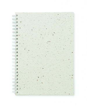 Logotrade promotional products photo of: A5 seed paper cover notebook