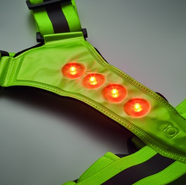 Logotrade promotional merchandise image of: Reflective body belt with LED