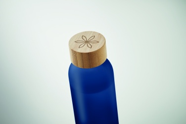 Logo trade advertising products image of: Frosted glass bottle 500ml