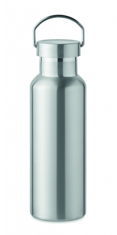 Logo trade promotional merchandise image of: Double wall bottle 500 ml