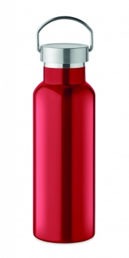 Logo trade promotional items image of: Double wall bottle 500 ml