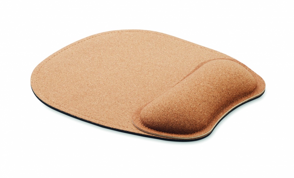Logo trade corporate gift photo of: Ergonomic cork mouse mat