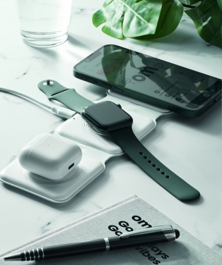 Logo trade promotional item photo of: Foldable charging station