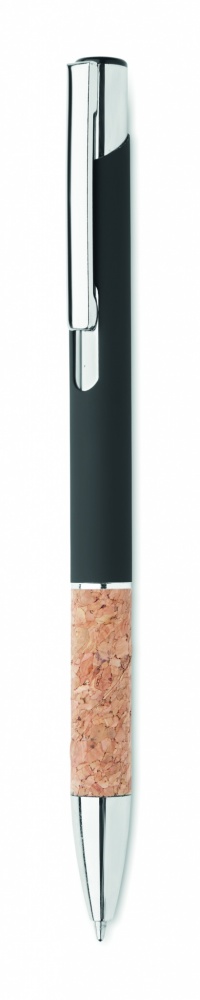 Logotrade promotional giveaways photo of: Ballpoint pen made of aluminum with a cork grip