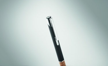 Logotrade promotional product image of: Ballpoint pen made of aluminum with a cork grip