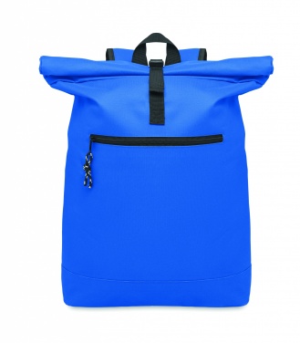 Logo trade promotional items picture of: 600Dpolyester rolltop backpack