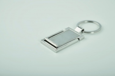Logotrade promotional merchandise image of: Metal key ring phone stand Seinajoki