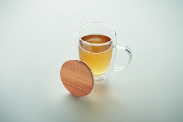 Logo trade corporate gifts picture of: Double wall borosilicate mug
