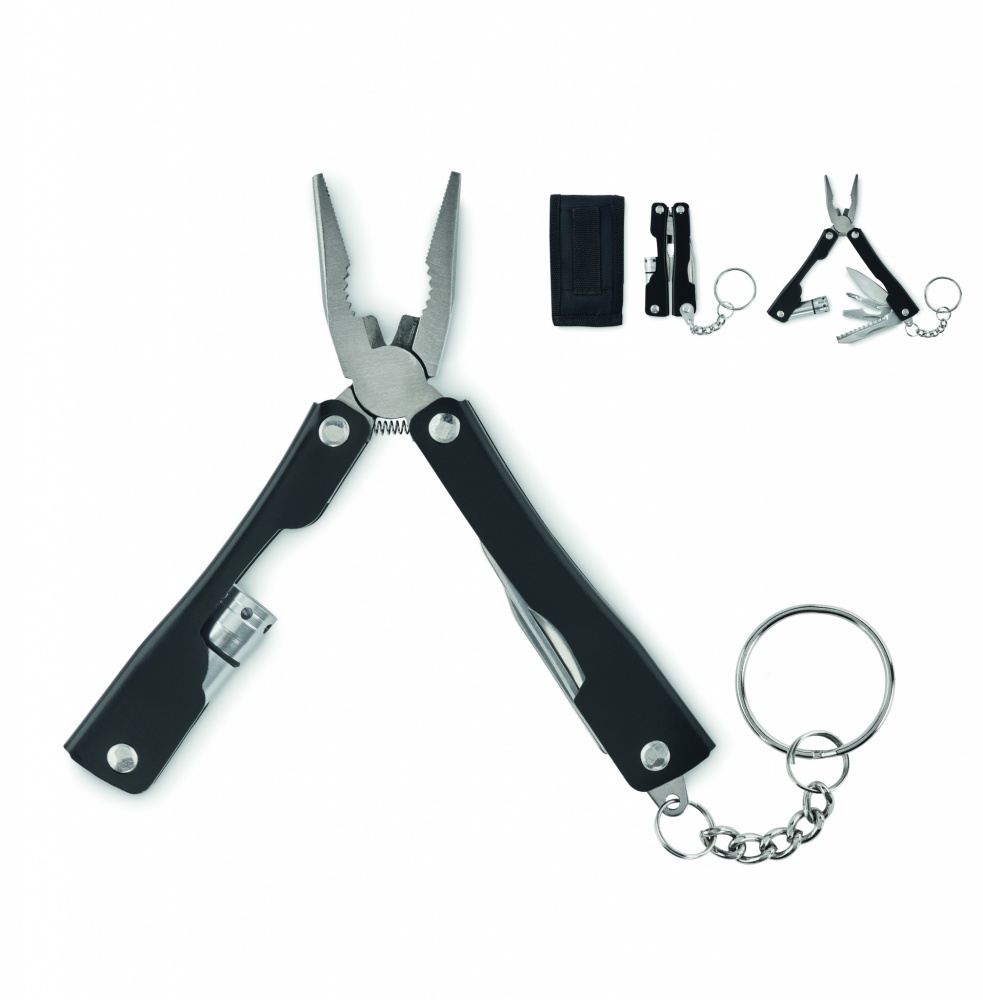 Logo trade advertising products picture of: Foldable multi-tool knife
