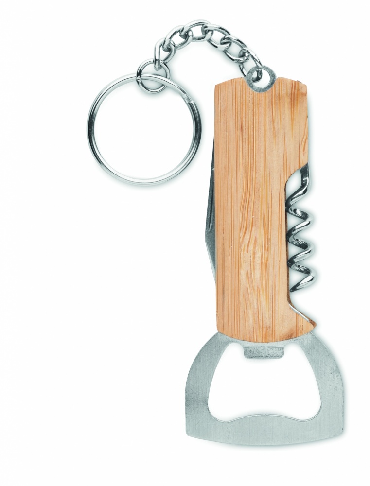 Logo trade corporate gift photo of: 3 in 1 bamboo pocket tool