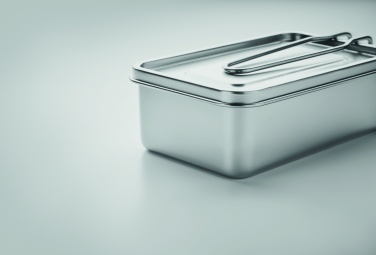 Logotrade promotional giveaway picture of: Stainless steel lunch box