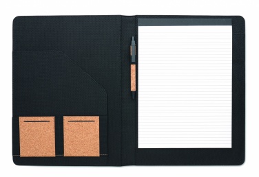 Logo trade promotional gift photo of: A4 cork conference folder