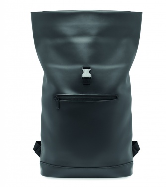 Logotrade promotional product image of: Laptop PU Rolltop backpack