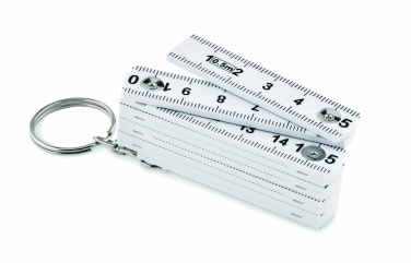 Logo trade business gift photo of: Carpenters ruler key ring 50cm Kotka