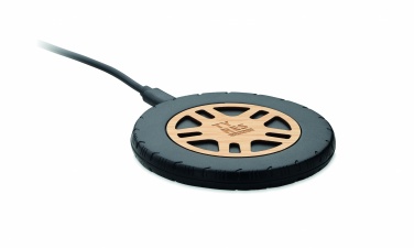 Logo trade promotional merchandise picture of: Wireless charger 15W