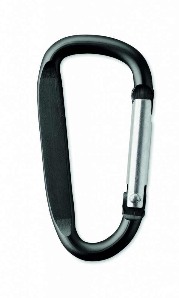 Logotrade advertising product image of: Carabiner clip in aluminium.