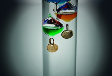 Logotrade promotional item picture of: Galileo thermometer glass 28cm