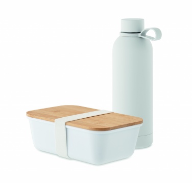Logotrade advertising products photo of: Lunch box bottle gift set