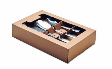 Logo trade business gifts image of: 16 piece cutlery set.