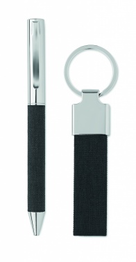 Logo trade promotional giveaways picture of: 2 piece gift set in box