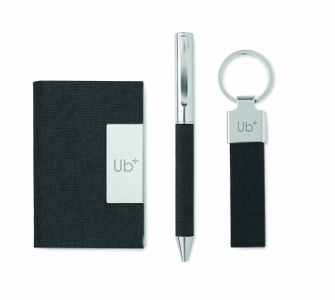 Logotrade advertising product image of: 3-piece gift set in a gift box with customizable printing