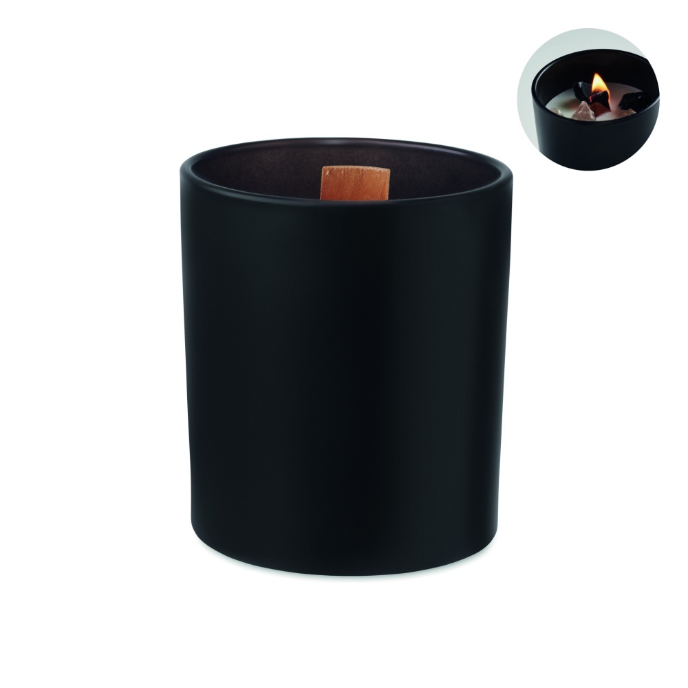 Logotrade advertising product image of: Plant based wax candle 200 gr