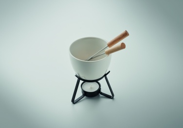 Logotrade corporate gift image of: Ceramic fondue set 240 ml
