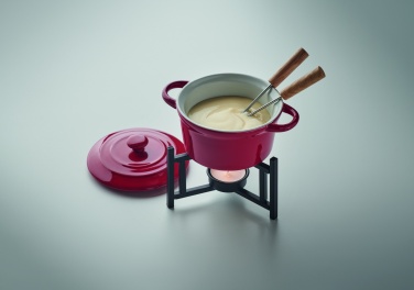 Logo trade promotional item photo of: Ceramic fondue set 300 ml