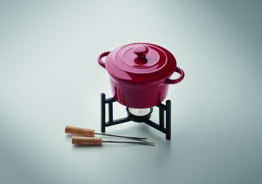 Logotrade promotional item image of: Ceramic fondue set 300 ml