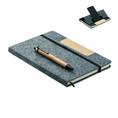 Logotrade promotional product picture of: A5 RPET notebook set