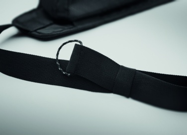 Logo trade promotional giveaways image of: Hiking waist bag in 420D nylon