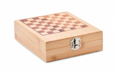 Logo trade promotional item photo of: Chess board wine set