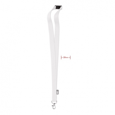 Logotrade advertising product image of: Lanyard in RPET 20 mm