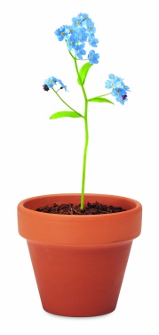Logotrade corporate gift image of: Terracotta pot 'forget me not'