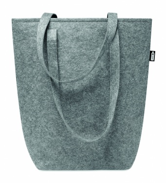 Logo trade promotional item photo of: RPET felt shopping bag