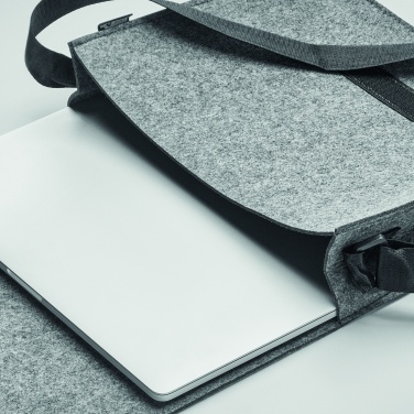 Logotrade advertising product picture of: RPET felt laptop bag