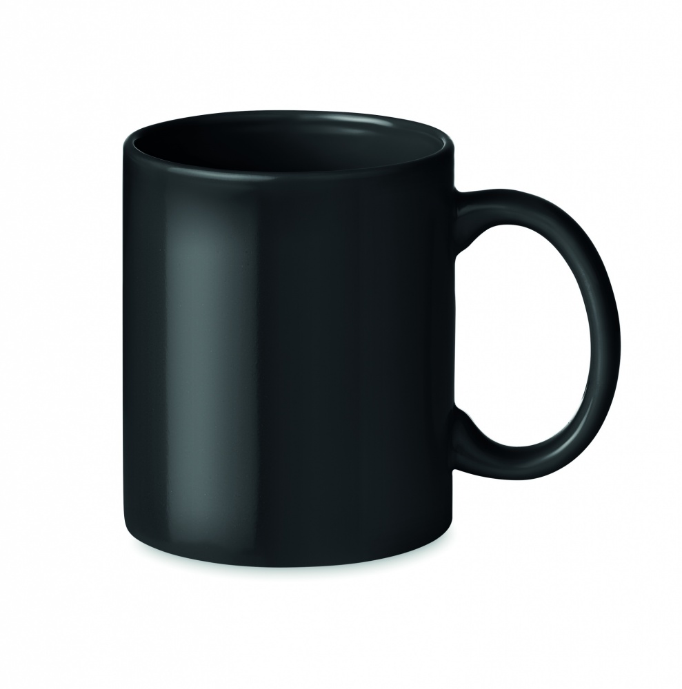 Logo trade promotional products image of: Coloured ceramic mug 300ml