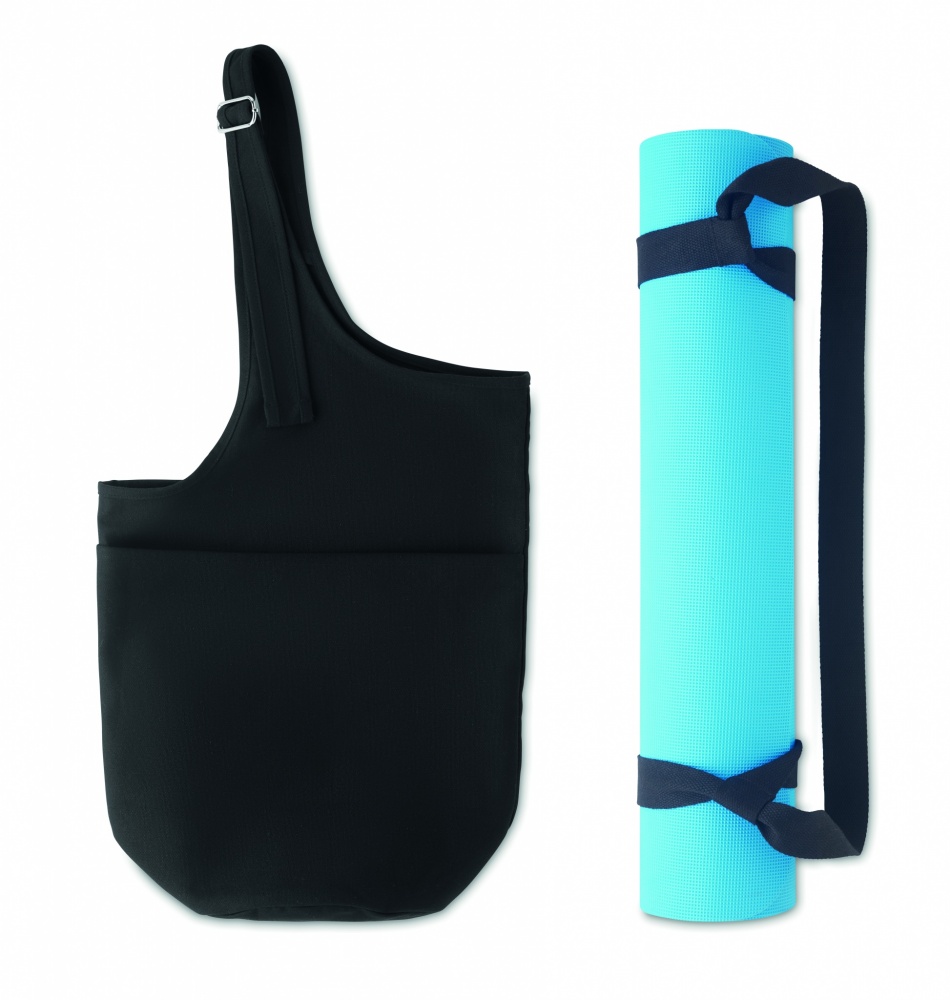 Logo trade promotional products image of: Fitness yoga matt rope and bag