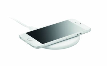 Logo trade corporate gifts picture of: ABS wireless charger 10W