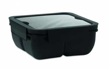 Logo trade promotional merchandise picture of: Lunch box with cutlery 600ml