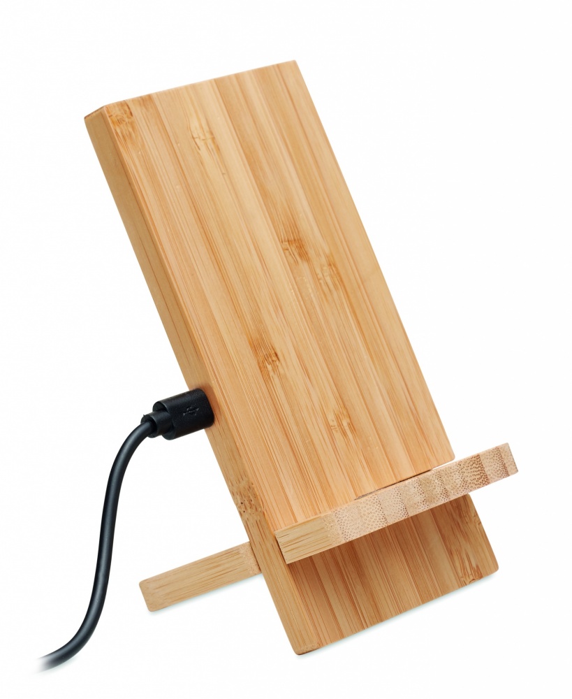 Logo trade promotional items image of: Wireless charger stand 10W