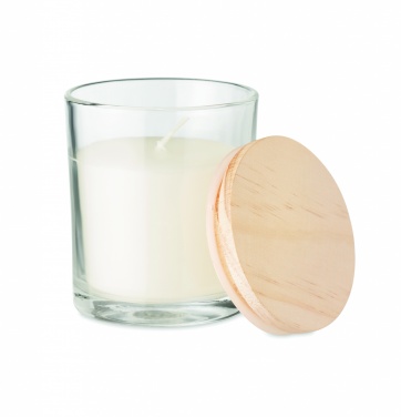 Logo trade business gifts image of: Vanilla fragranced candle