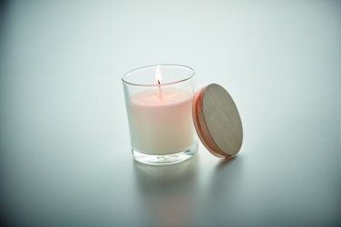 Logo trade promotional product photo of: Vanilla fragranced candle
