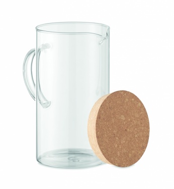 Logo trade promotional gift photo of: Borosilicate glass decanter 1L