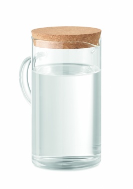 Logo trade promotional gifts image of: Borosilicate glass decanter 1L
