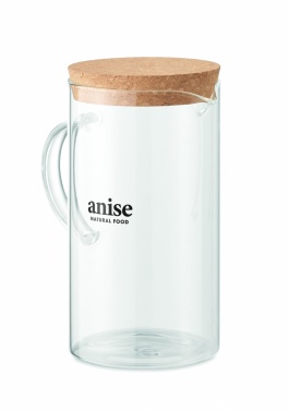 Logotrade promotional merchandise photo of: Borosilicate glass decanter 1L