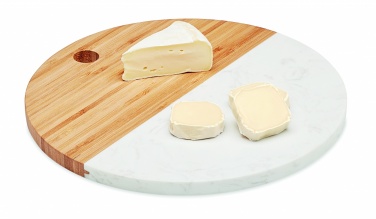 Logotrade promotional gift image of: Marble/ bamboo serving board