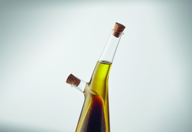 Logotrade promotional gift image of: Glass oil and vinegar bottle