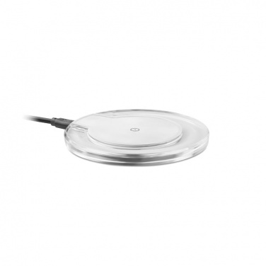 Logo trade corporate gift photo of: Wireless charging pad 15W