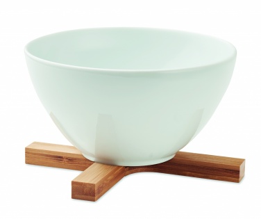 Logo trade promotional gifts image of: Bamboo foldable pot stand